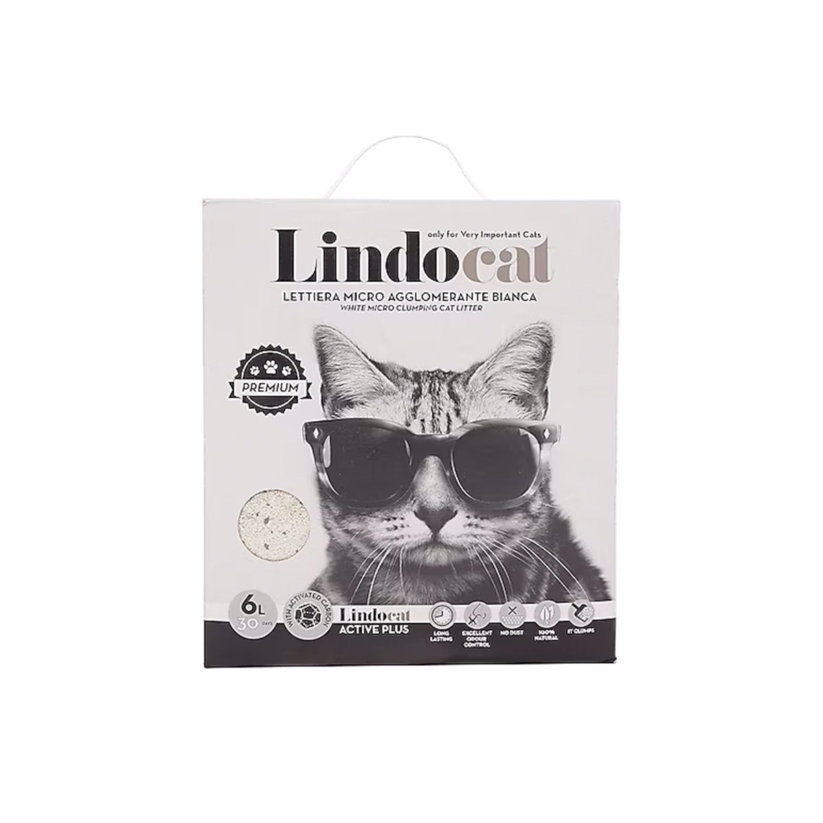 Market701 | Lindo Cat Active Carbon Kedi Kumu 6 Lt