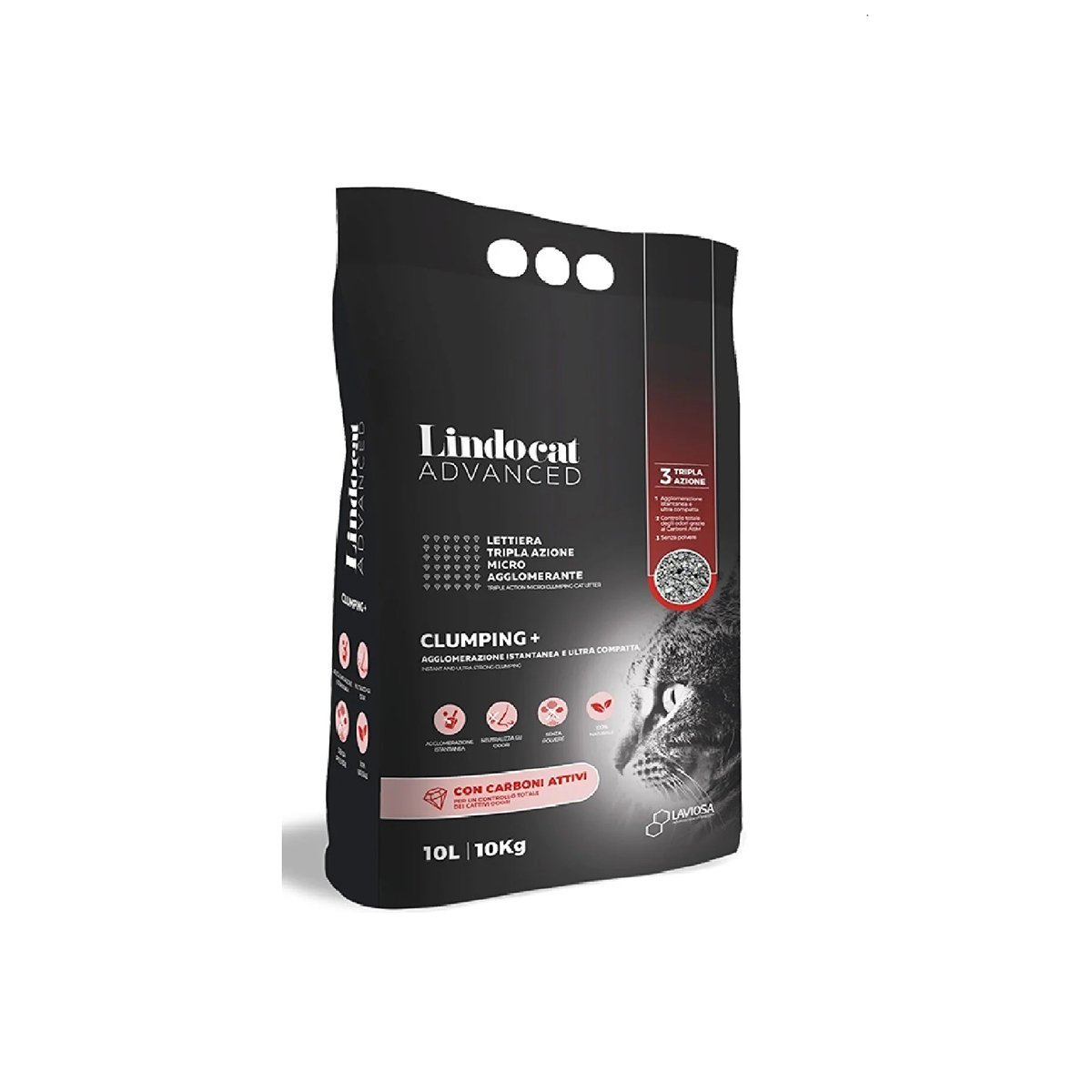 Market701 | Lindo Cat Advanced +Active Carbon (Gri Bentonite) 10 Lt