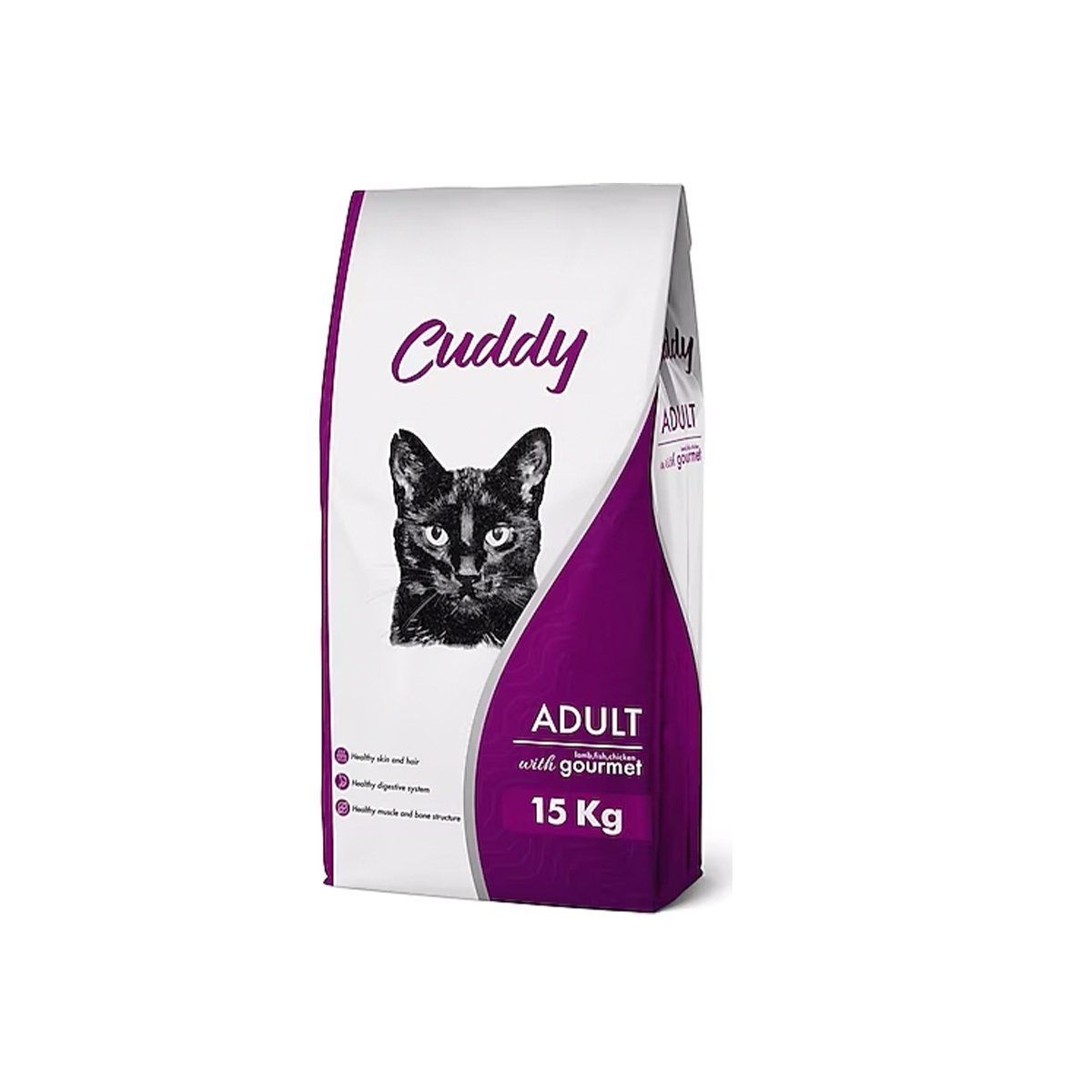 Market701 | Cuddy Yetişkin Kedi Maması Gourmet 15 Kg